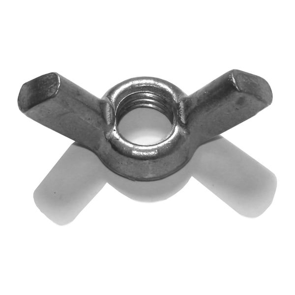 Midwest Fastener Wing Nut, 1/2"-13, Stainless Steel, 4 PK 79007 - main